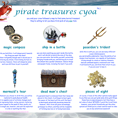 Image For Post Pirate Treasures CYOA (by jayemouse)