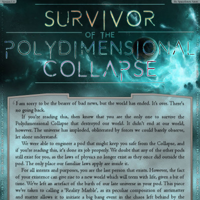 Image For Post Survivor of the Polydimensional Collapse CYOA by Spacefuture Anon