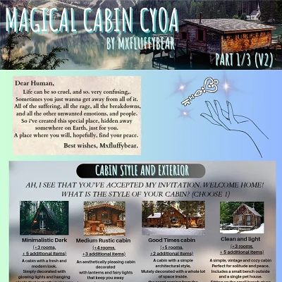 Image For Post Magical Cabin CYOA V.2 CYOA by MxFluffyBear