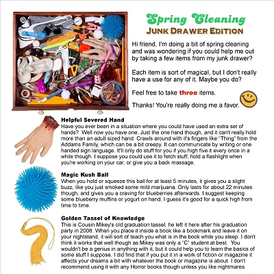 Image For Post Spring Cleaning Junk Drawer Edition CYOA by ChloeJoy88