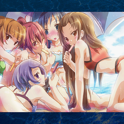 Image For Post Dokidoki Precure team at the beach