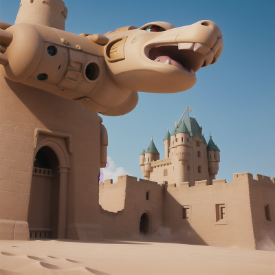 Image For Post Anime, sphinx, spaceship, laughter, medieval castle, sandstorm, HD, 4K, AI Generated Art