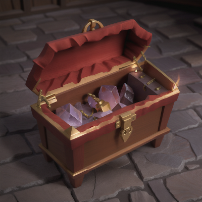 Image For Post Anime, vampire's coffin, crystal, key, map, zombie, HD, 4K, AI Generated Art