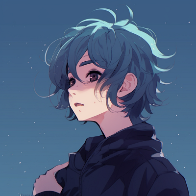 Image For Post | Anime character looking out into a calm ocean, smooth textures and gradient hues. modern chill anime pfp - [Chill Anime PFP Universe](https://hero.page/pfp/chill-anime-pfp-universe)