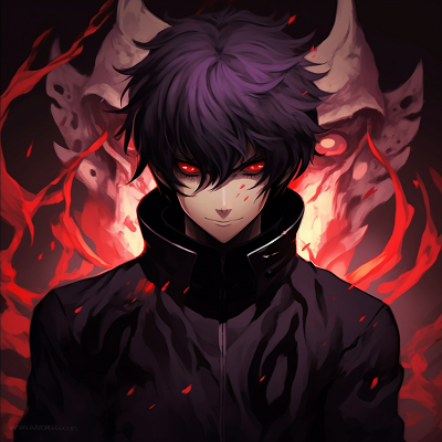 Image For Post | Akira posing in his Devilman form, dynamic composition and strong outlines. cool kid badass anime pfp - [Badass Anime Pfp Collection](https://hero.page/pfp/badass-anime-pfp-collection)
