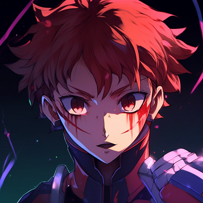 Image For Post | Detail shot focusing on Evangelion's face, impressive linework and vivid colors. vibrant high quality anime pfp choices - [High Quality Anime PFP Gallery](https://hero.page/pfp/high-quality-anime-pfp-gallery)