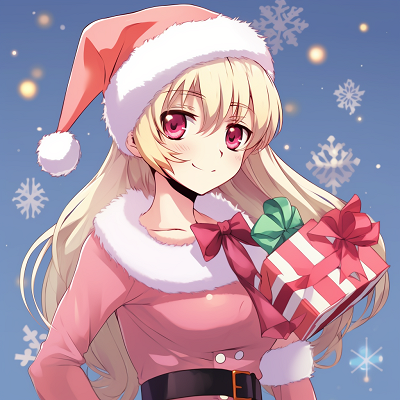 Image For Post | Slight glow depicting Sailor Moon in Christmas spirit, twinkling lights and gentle color contrasts. christmas anime themed wallpapers - [anime christmas pfp optimized space](https://hero.page/pfp/anime-christmas-pfp-optimized-space)