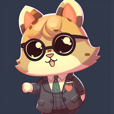 Image For Post | Raymond, the cat from Animal Crossing, characterized by his slick fashion and businesslike demeanor. cat-themed animal crossing pfp - [animal crossing pfp art](https://hero.page/pfp/animal-crossing-pfp-art)