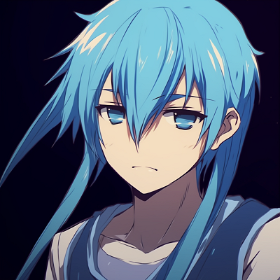 Image For Post Kuroko no Basket's Tetsuya - anime characters with blue pfp