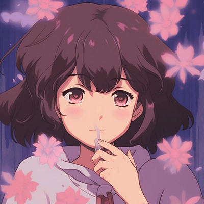 Image For Post | Close-up of Chihiro's face, concentrated attention to facial details and luminous colors. best anime pfp gifs gallery - [Center for Anime PFP GIFs Research](https://hero.page/pfp/center-for-anime-pfp-gifs-research)
