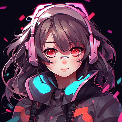 Image For Post | A technology-themed girl with various digital effects and glowing accents. innovative girl anime pfp - [Girl Anime PFP Territory](https://hero.page/pfp/girl-anime-pfp-territory)
