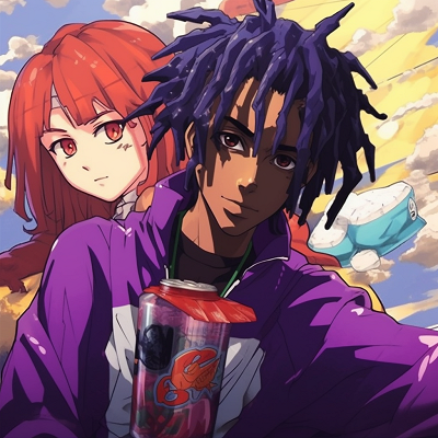 Image For Post | Carti along with an intricately drawn anime dragon, blending elements of fantasy and vibrant, fiery colors. otaku art: playboi carti anime pfp - [Playboi Carti PFP Anime Art Collection](https://hero.page/pfp/playboi-carti-pfp-anime-art-collection)