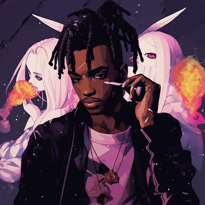 Image For Post | Playboi Carti as a powerful anime hero, bright colors and dynamic details. playboi carti in anime art style - [Playboi Carti PFP Anime Art Collection](https://hero.page/pfp/playboi-carti-pfp-anime-art-collection)
