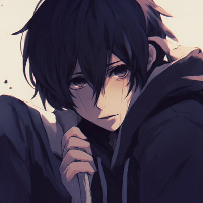 Image For Post | A profile picture of an anime character in a suspicious mood, abstract art style with attention to facial features. anime in suspicion mood pfp - [sus anime pfp images](https://hero.page/pfp/sus-anime-pfp-images)