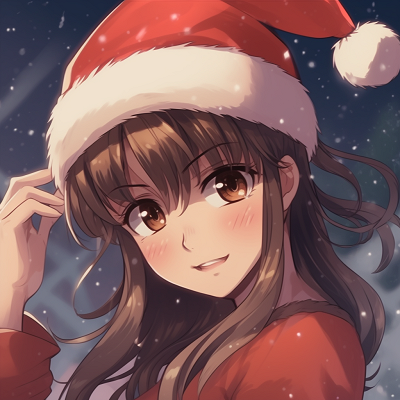 Image For Post | Lovely anime character holding a mini Christmas tree, vibrant colors and expressive eyes. adorable anime christmas pfp - [christmas anime pfp](https://hero.page/pfp/christmas-anime-pfp)
