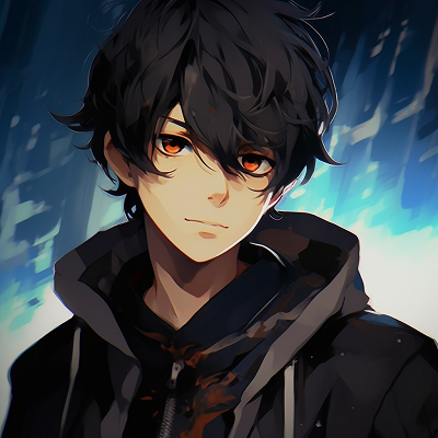 Image For Post | Anime Boy portrayed artistically, unique poses and creative backgrounds. anime pfp boy artsy - [Anime Pfp Boy](https://hero.page/pfp/anime-pfp-boy)