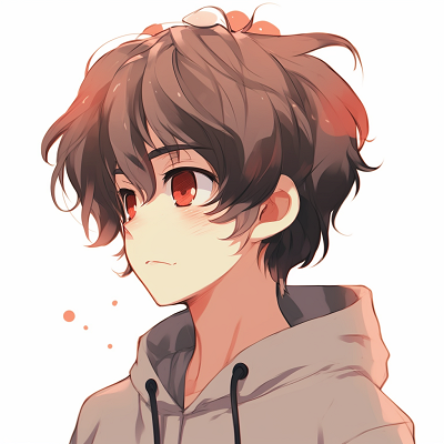Image For Post | Manga style profile of an anime boy, thick outlines and flat colors. cute anime pfp ideas anime pfp - [Cute Anime Pfp](https://hero.page/pfp/cute-anime-pfp)