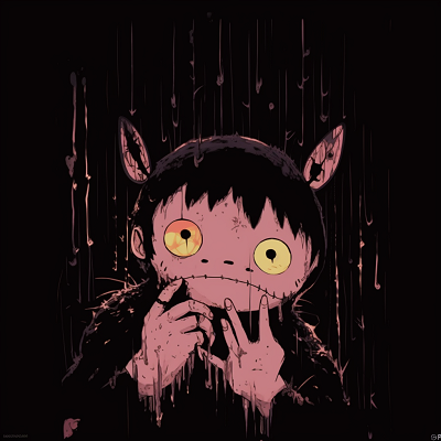 Image For Post | Reimagined Totoro in grunge aesthetic, prominent scratches and washed-out colors. anime inspired grunge aesthetic pfp pfp for discord. - [All about grunge aesthetic pfp](https://hero.page/pfp/all-about-grunge-aesthetic-pfp)