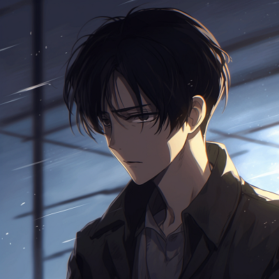Image For Post | Close-up of Levi Ackerman, deep, expressive eyes and detailed hair. best selections of anime pfp guy pfp for discord. - [anime pfp guy](https://hero.page/pfp/anime-pfp-guy)