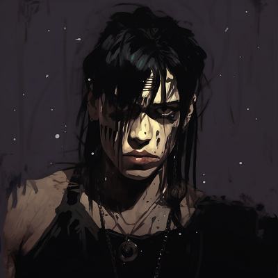 Image For Post | Depiction of a scarred warrior in a grunge aesthetic, with intense expressions and rough hatching. masculine grunge aesthetic pfp pfp for discord. - [All about grunge aesthetic pfp](https://hero.page/pfp/all-about-grunge-aesthetic-pfp)