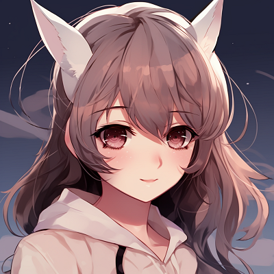 Image For Post | Pastel colored cute anime girl, less contrast and subtle color blends. anime pfp cute collections pfp for discord. - [anime pfp cute](https://hero.page/pfp/anime-pfp-cute)