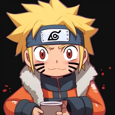 Image For Post Chibi Naruto Munching Ramen - funny anime pfp collection