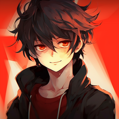 Image For Post | Focused stare of an anime boy, intense eyes and precise details with a mix of cool and warm tones. top-notch anime boy pfp aesthetic pfp for discord. - [Anime Boy PFP Aesthetic Selection](https://hero.page/pfp/anime-boy-pfp-aesthetic-selection)