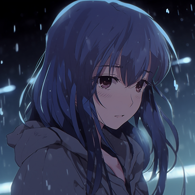 Image For Post | Profile picture of an anime girl crying, focused on details of the face and expression. hd depressed anime girl pfp pfp for discord. - [depressed anime girl pfp](https://hero.page/pfp/depressed-anime-girl-pfp)