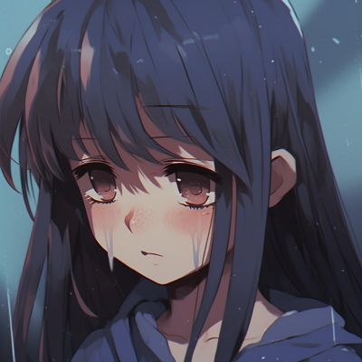 Image For Post | Depressed Anime Girl in an empty playground, hint of loneliness with a mix of grey and purple tones. depressed anime girl pfp for profiles pfp for discord. - [depressed anime girl pfp](https://hero.page/pfp/depressed-anime-girl-pfp)