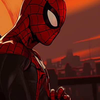 Image For Post | Two characters performing acrobatics, bright colors and dynamic action lines. spiderman matching pfp merchandise pfp for discord. - [spiderman matching pfp, aesthetic matching pfp ideas](https://hero.page/pfp/spiderman-matching-pfp-aesthetic-matching-pfp-ideas)
