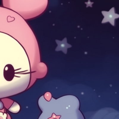 Image For Post | Two Hello Kitty characters under a starry sky, navy hues with twinkling star details. creative matching hello kitty pfp pfp for discord. - [matching hello kitty pfp, aesthetic matching pfp ideas](https://hero.page/pfp/matching-hello-kitty-pfp-aesthetic-matching-pfp-ideas)