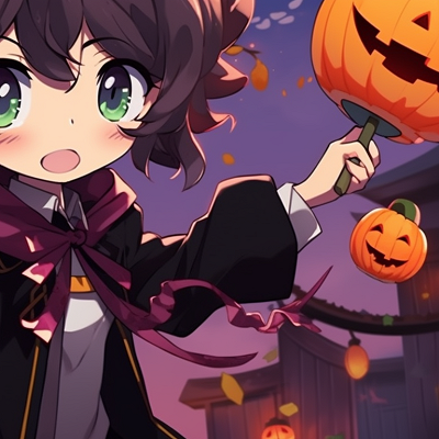 Image For Post | Two characters, candy corn inspired outfits, sharp colors, seated pose adorable couples halloween pfps pfp for discord. - [matching halloween pfp, aesthetic matching pfp ideas](https://hero.page/pfp/matching-halloween-pfp-aesthetic-matching-pfp-ideas)