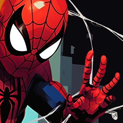 Image For Post | Two Spiderman characters in dynamic poses, bold lines and bright colors. new trends in spider man matching pfp pfp for discord. - [spider man matching pfp, aesthetic matching pfp ideas](https://hero.page/pfp/spider-man-matching-pfp-aesthetic-matching-pfp-ideas)
