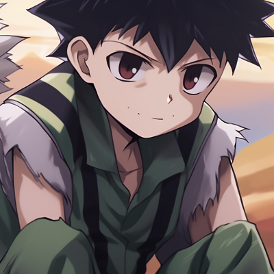 Image For Post | Gon and Killua in moonlight, intense shadows and cool colour palette. anime gon and killua matching pfp pfp for discord. - [gon and killua matching pfp, aesthetic matching pfp ideas](https://hero.page/pfp/gon-and-killua-matching-pfp-aesthetic-matching-pfp-ideas)