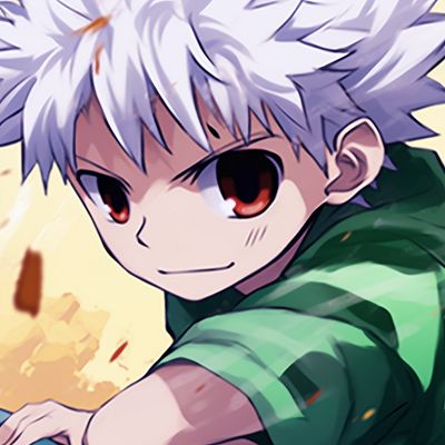 Image For Post | Gon and Killua showcasing their individual auras, contrasting colors separate them. cool gon vs killua matching pfp pfp for discord. - [gon and killua matching pfp, aesthetic matching pfp ideas](https://hero.page/pfp/gon-and-killua-matching-pfp-aesthetic-matching-pfp-ideas)