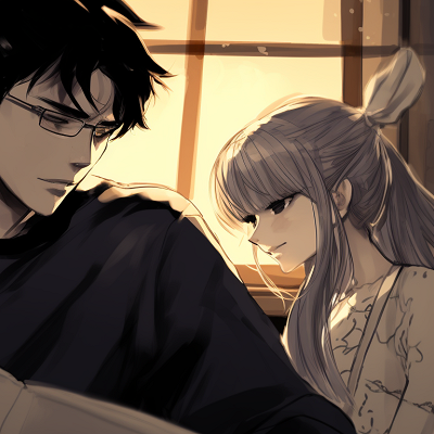 Image For Post | Lady K and the sick man sitting together, highlighted by soft lighting and gentle shadows. lady k and the sick man matching pfp books pfp for discord. - [lady k and the sick man matching pfp, aesthetic matching pfp ideas](https://hero.page/pfp/lady-k-and-the-sick-man-matching-pfp-aesthetic-matching-pfp-ideas)