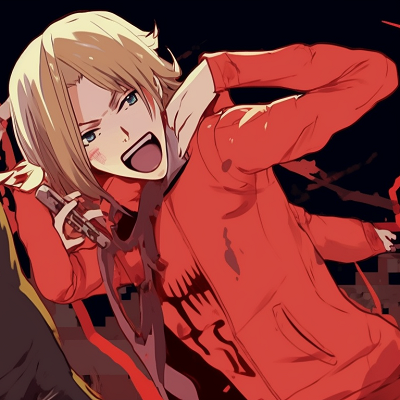 Image For Post | Two profiles holding matching chainsaws, heavily detailed with metallic sheen and crimson hints. chainsaw man anime matching pfp pfp for discord. - [chainsaw man matching pfp, aesthetic matching pfp ideas](https://hero.page/pfp/chainsaw-man-matching-pfp-aesthetic-matching-pfp-ideas)
