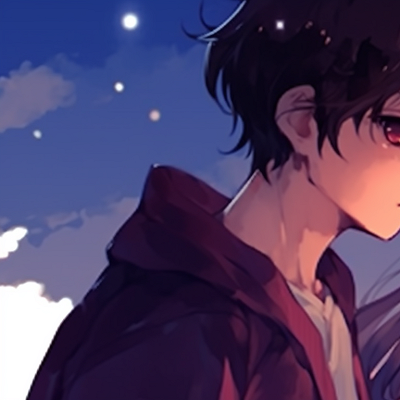 Image For Post | Two characters under a starry sky, dreamy colors and subtle shading. gorgeous matching pfp for bf and gf pfp for discord. - [matching pfp for bf and gf, aesthetic matching pfp ideas](https://hero.page/pfp/matching-pfp-for-bf-and-gf-aesthetic-matching-pfp-ideas)