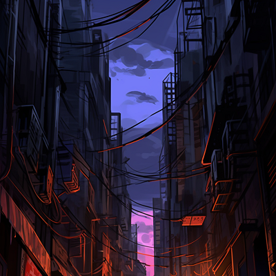 Image For Post Manhua Horror Night Alleyway - Wallpaper