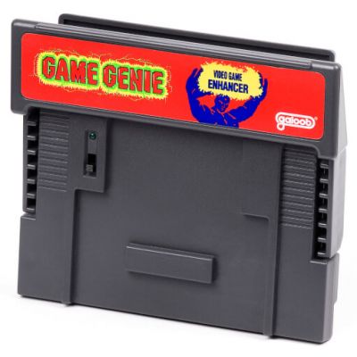 Image For Post | [SNES Game Genie]

The Game Genie is incompatible with certain games, such as Star Fox and Super Mario RPG: Legend of the Seven Stars[9], because those games use the extra pins that most other Super NES games never utilize, as there is no circuitry to accommodate these pins of the games' PCBs. It also has problems with the SNS-101 remodel SNES. When used with a SNS-101, only two codes can be used at a time, and they must be entered on the top and bottom lines of the Game Genie menu. There are three known versions of the SNES Game Genie (v1, v1.1, v2). Images of v1 and v2 PCB have been posted and the difference is night and day, with v2 containing much fewer components on the PCB. All three versions look exactly the same from the outside but when v1.1 is booted up, it will have dashes present before any code is entered. The only way to tell v1 and v2 apart is by opening the cart and checking the PCB.