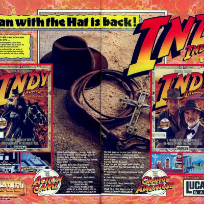 Image For Post Indiana Jones and the Last Crusade (The Action Game & The Graphic Adventure) - Video Game From The Late 80's