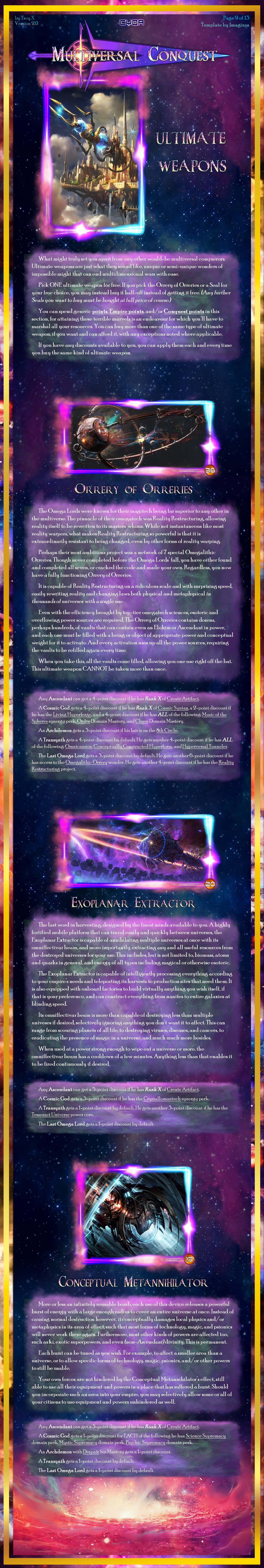 Multiversal Conquest version 2 - Image Chest - Free Image Hosting And ...