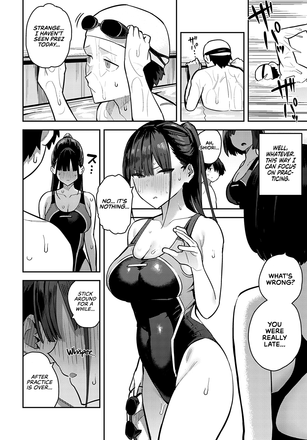 Getting Jerked off by the Swimming Club Senpai Kyouei Senpai ni Nuite morau...