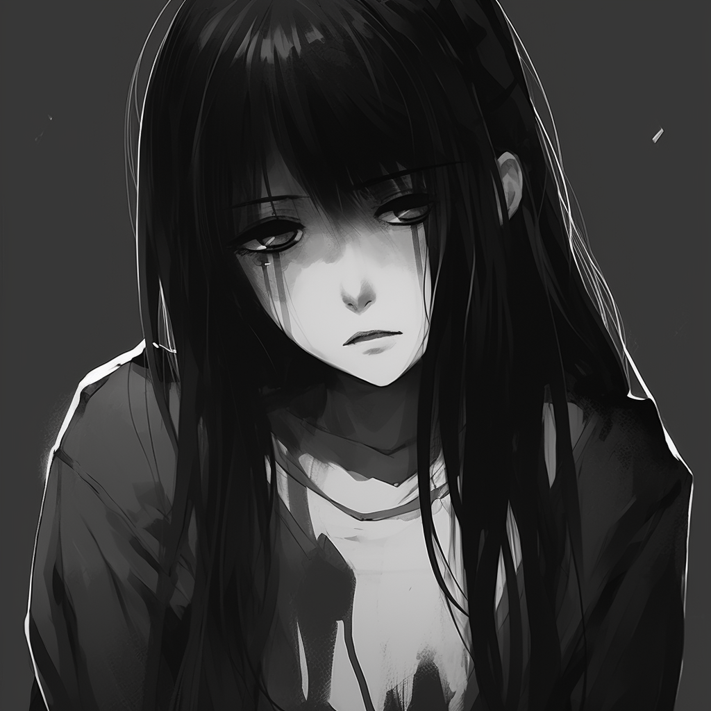 Anime Teen in Despair - unique depressed anime pfp compilations - Image ...