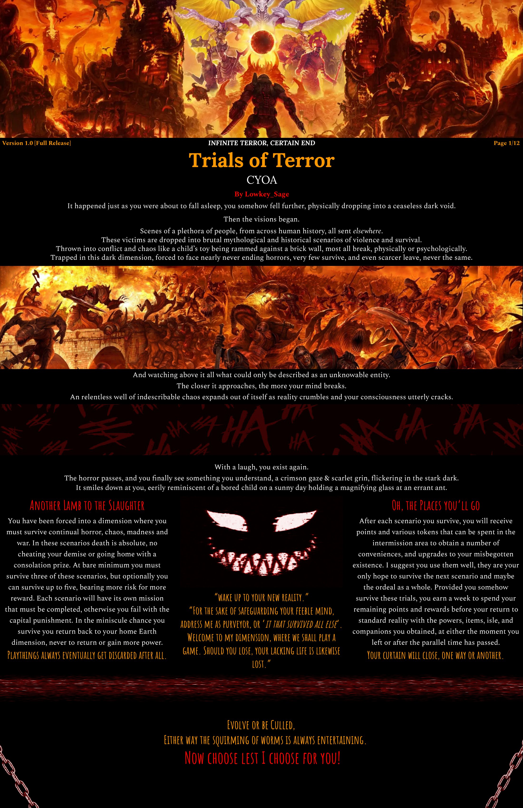 Demon Eyes from /tg/ : r/makeyourchoice