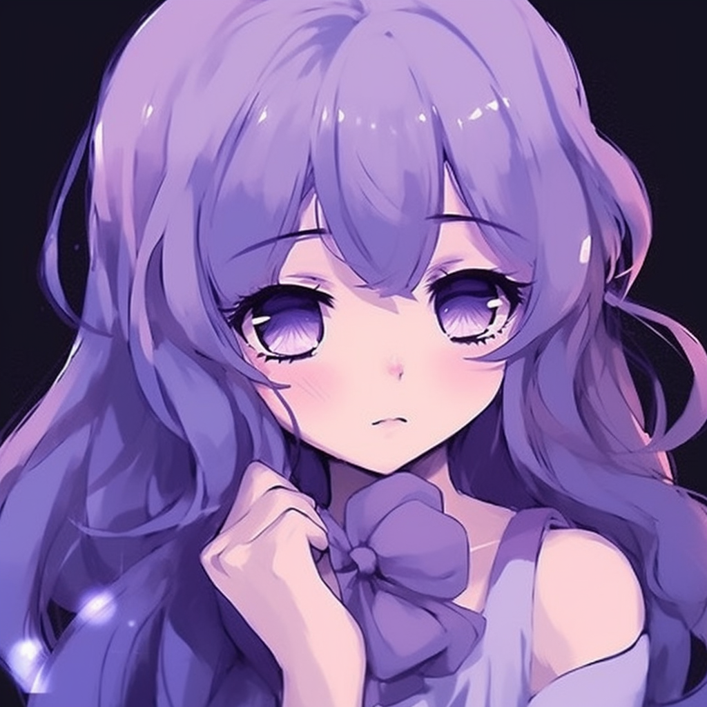 Steam Workshop::Anime Girl Purple Hair