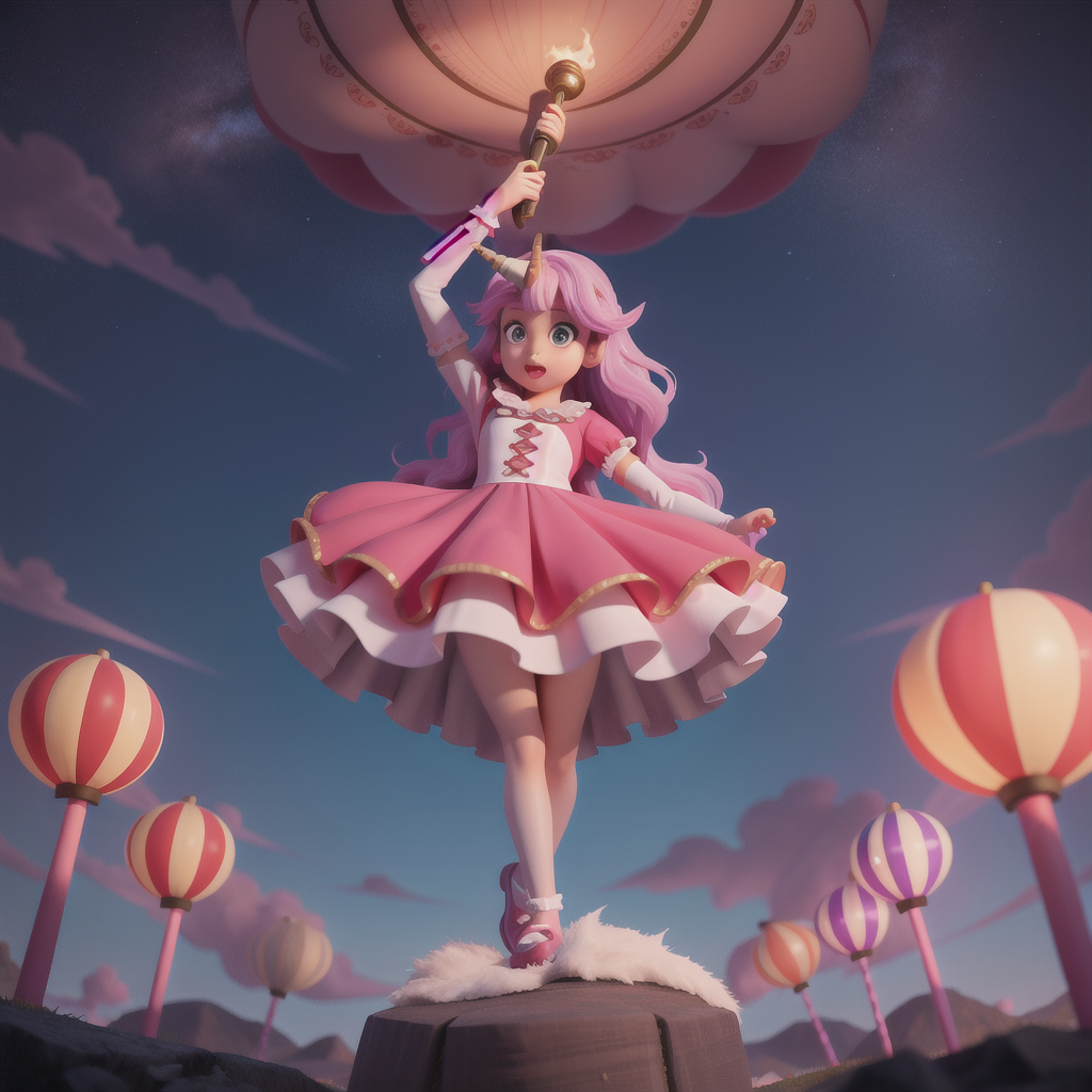 ArtStation - Mahou Shoujo of the End: Attraction wand wave Animation