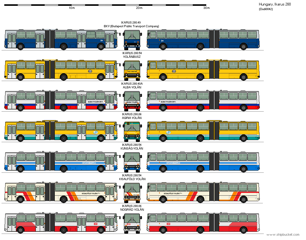 Ikarus 280. (Budapest transport company)