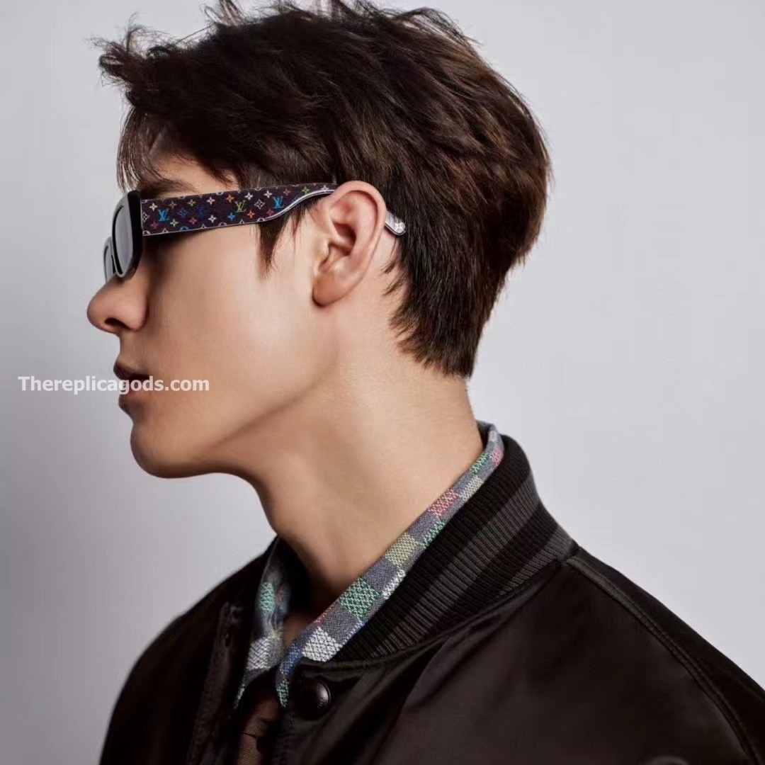 X TM MULTIGRAM CAT EYE SUNGLASSES Z2709W - SG191