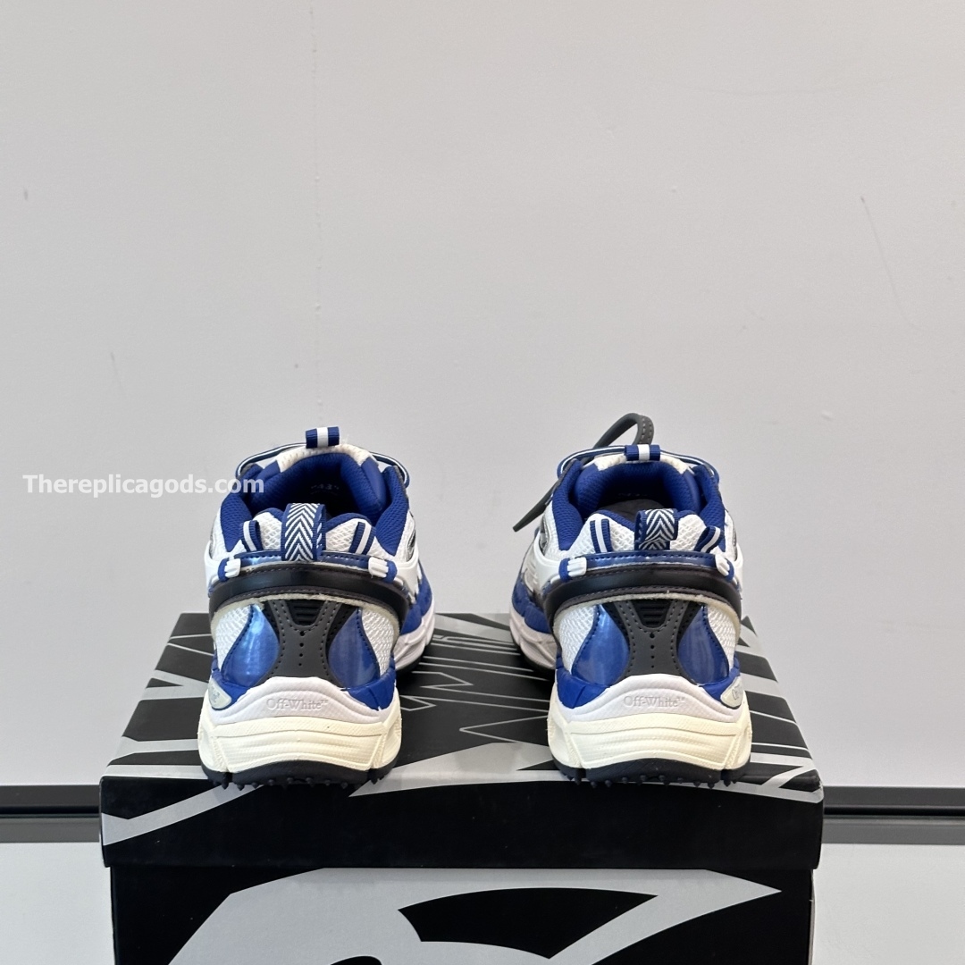 BE RIGHT BACK SNEAKERS IN GREY AND BLUE - OW62